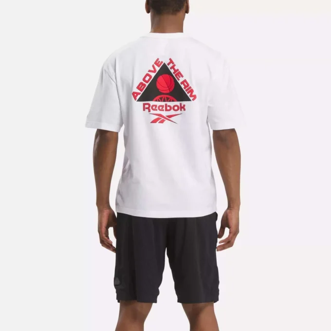 Above the Rim Basketball-T-Shirt für Herren