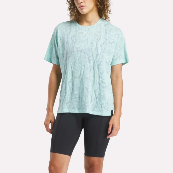Burnout-T-Shirt für Damen