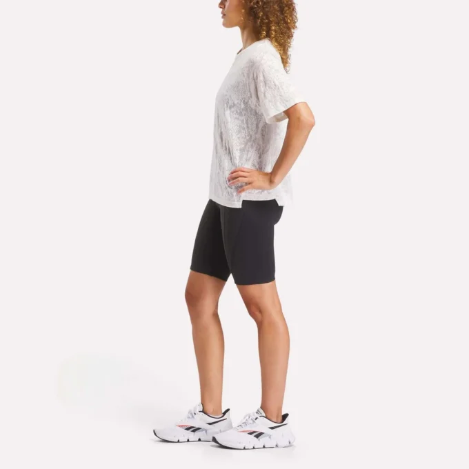 Burnout-T-Shirt für Damen