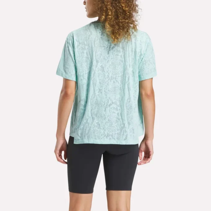 Burnout-T-Shirt für Damen