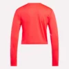 Core Slim Fit Crop Long Sleeve Tee für Damen