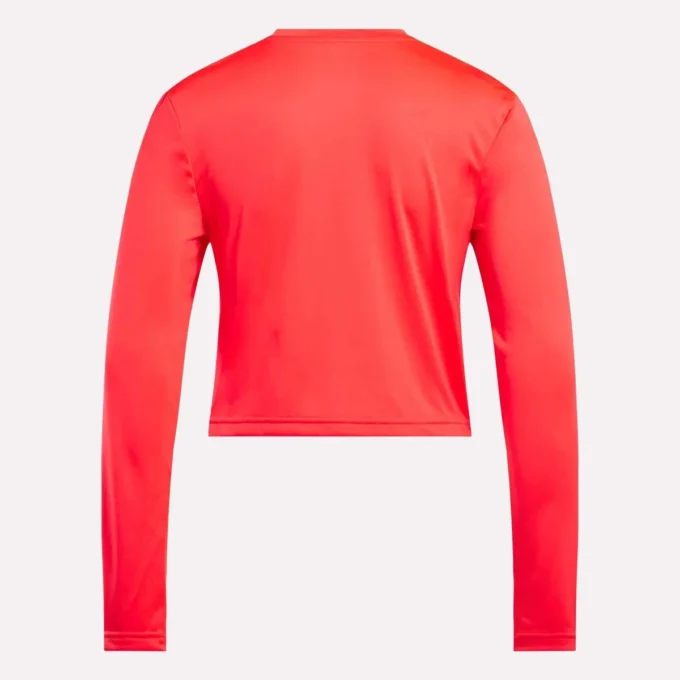 Core Slim Fit Crop Long Sleeve Tee für Damen