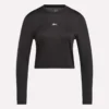 Core Slim Fit Crop Long Sleeve Tee für Damen