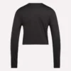 Core Slim Fit Crop Long Sleeve Tee für Damen