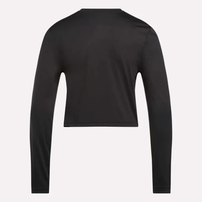 Core Slim Fit Crop Long Sleeve Tee für Damen