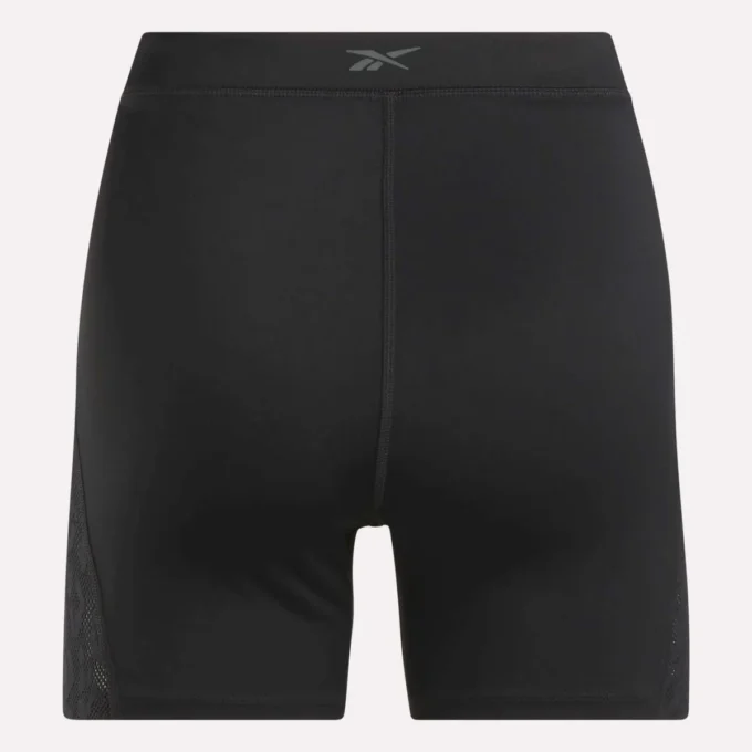 Damen-Radhose aus Mesh mit hoher Taille, 5″