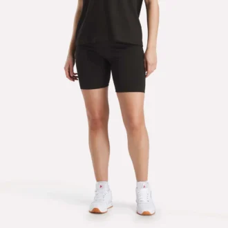 Damen-Radhose mit kleinem Logo