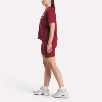 Damen-Radhose mit kleinem Logo