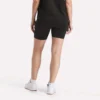 Damen-Radhose mit kleinem Logo