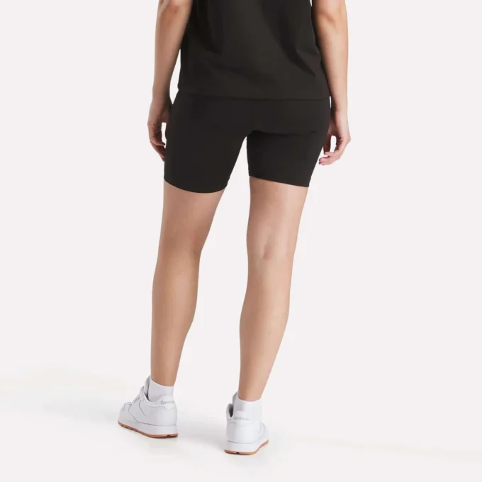 Damen-Radhose mit kleinem Logo