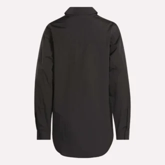 Damen-Studio-Shirt mit Knopfleiste