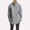 Damen-Studio-Shirt mit Knopfleiste Damen-Studio-Shirt mit Knopfleiste