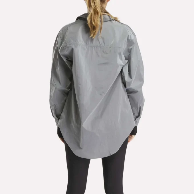 Damen-Studio-Shirt mit Knopfleiste Damen-Studio-Shirt mit Knopfleiste