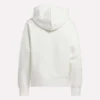 Damen-Sweatshirt mit durchgehendem Reißverschluss und kleinem Vektor