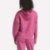 Damen-Sweatshirt mit durchgehendem Reißverschluss und kleinem Vektor