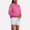 Damen-Sweatshirt mit kleinem Stehkragen