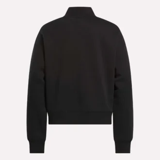 Damen-Sweatshirt mit kleinem Stehkragen
