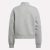 Damen-Sweatshirt mit kleinem Stehkragen