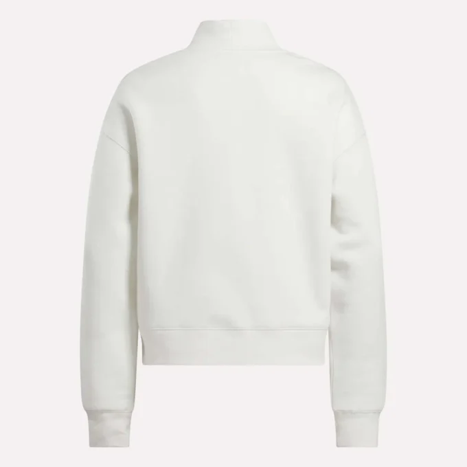 Damen-Sweatshirt mit kleinem Stehkragen