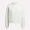 Damen-Sweatshirt mit kleinem Stehkragen