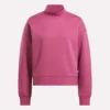 Damen-Sweatshirt mit kleinem Stehkragen