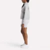 Damen-Sweatshirt mit kleinem Stehkragen