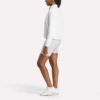 Damen-Sweatshirt mit kleinem Stehkragen