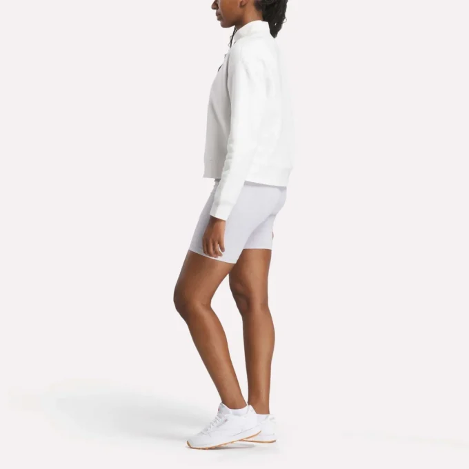 Damen-Sweatshirt mit kleinem Stehkragen