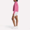 Damen-Sweatshirt mit kleinem Stehkragen