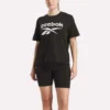 Damen-T-Shirt mit großem Logo und Oversize-Passform