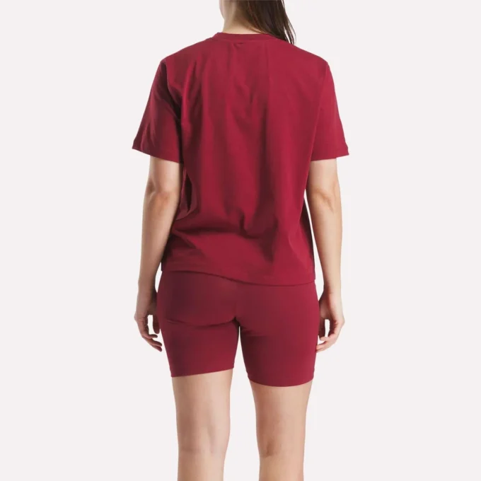 Damen-T-Shirt mit großem Logo und Oversize-Passform
