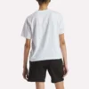 Damen-T-Shirt mit großem Logo und Oversize-Passform