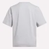 Damen-T-Shirt mit großem Logo und Oversize-Passform