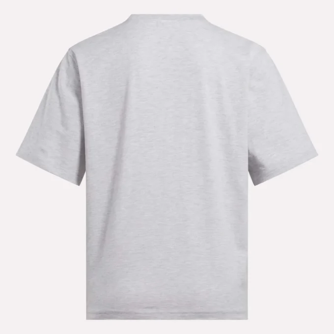 Damen-T-Shirt mit großem Logo und Oversize-Passform