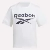 Damen-T-Shirt mit großem Logo und Oversize-Passform