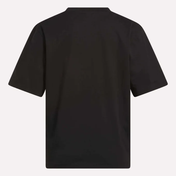 Damen-T-Shirt mit großem Logo und Oversize-Passform