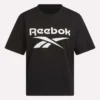 Damen-T-Shirt mit großem Logo und Oversize-Passform