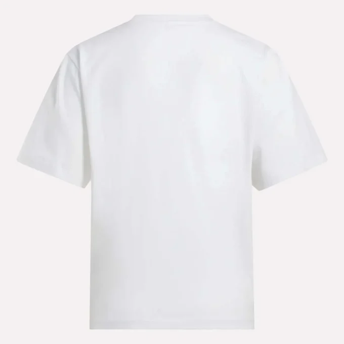 Damen-T-Shirt mit großem Logo und Oversize-Passform