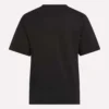 Damen-T-Shirt mit großem Logo und Rundhalsausschnitt