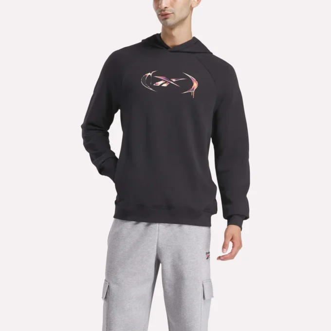 Herren-Basketball-Hoodie „Heat Wave“