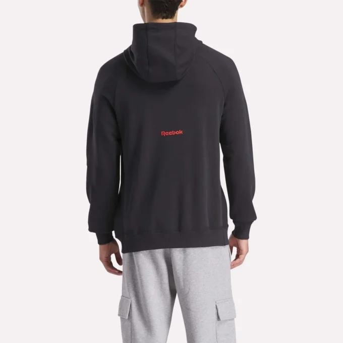 Herren-Basketball-Hoodie „Heat Wave“