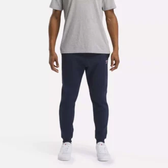Herren-Fleece-Jogginghose mit kleinem Reebok Identity-Logo