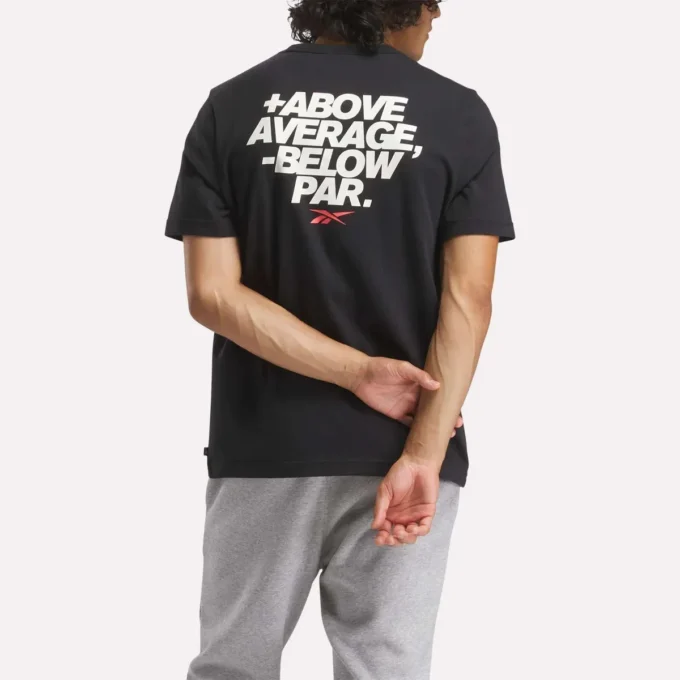 Herren-Golf-T-Shirt „Above Average“