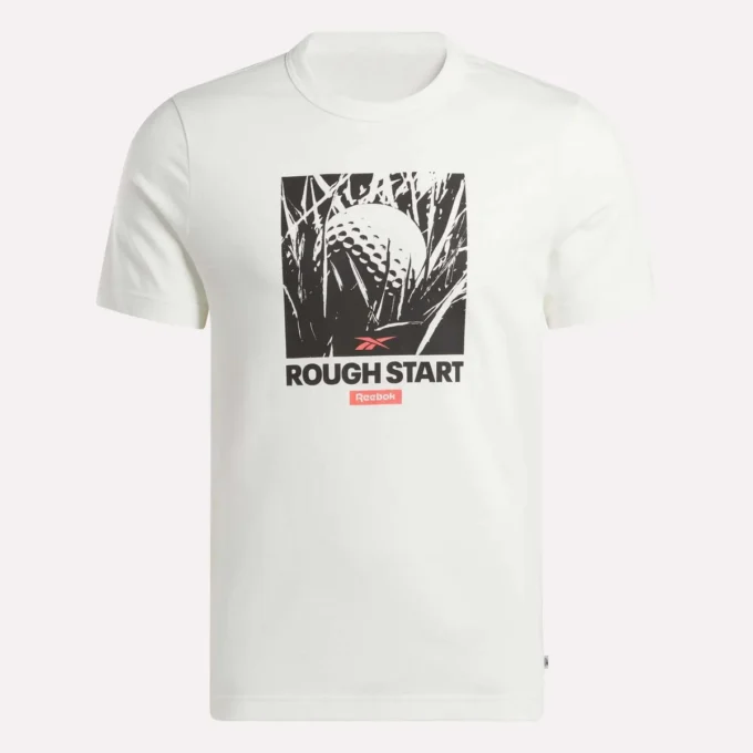 Herren-Golf-T-Shirt „It’s Rough“