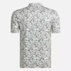 Herren-Golfpoloshirt mit kurzen Ärmeln und Alligator-Print