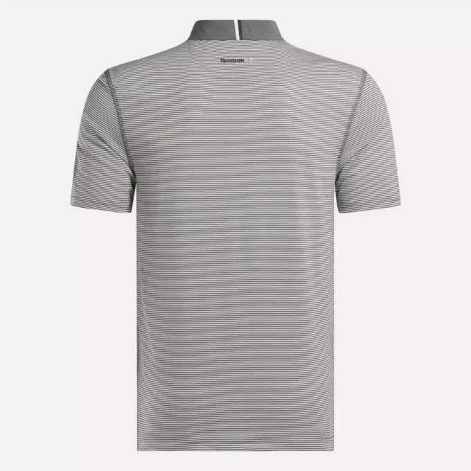 Herren-Kurzarm-Polohemd mit Streifen