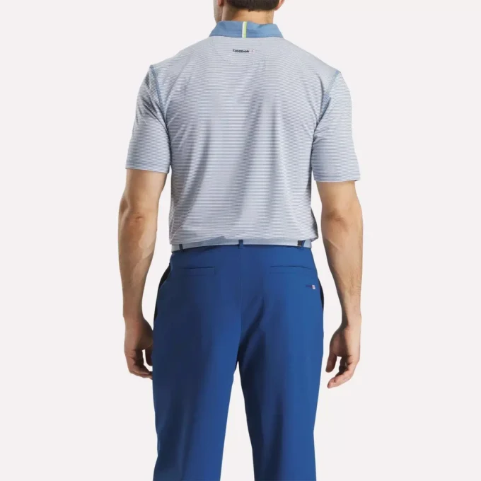 Herren-Kurzarm-Polohemd mit Streifen