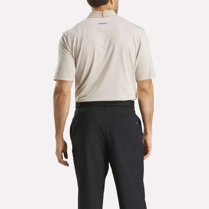 Herren-Kurzarm-Polohemd mit Streifen