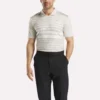 Herren-Kurzarm-Pullover-Polohemd mit Nano-Streifen