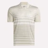 Herren-Kurzarm-Pullover-Polohemd mit Nano-Streifen